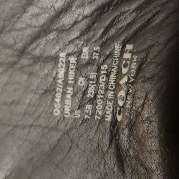 Coach Urban Hiker Platform Boots - Picture 5 of 5